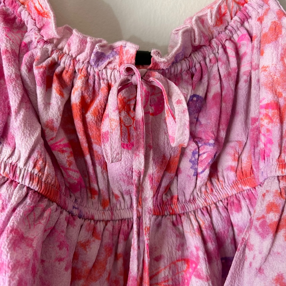 Pink Patterned Wild Fable Tank Top - Picture 3 of 6